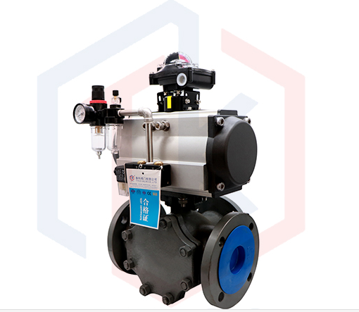 Advantages of pneumatic three-way ball valve!