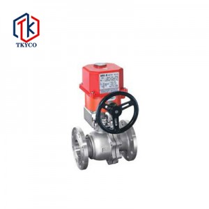 Electric Flange Ball Valve