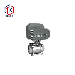 Electric Flange Ball Valve