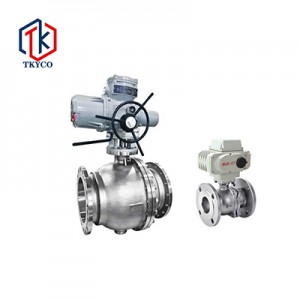 Electric Flange Ball Valve