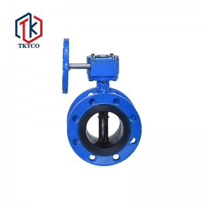 Super Lowest Price Butterfly Valve Handle - Flange butterfly valve – TYCO