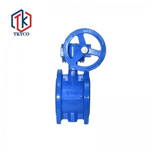 Super Lowest Price Butterfly Valve Handle - Flange butterfly valve – TYCO