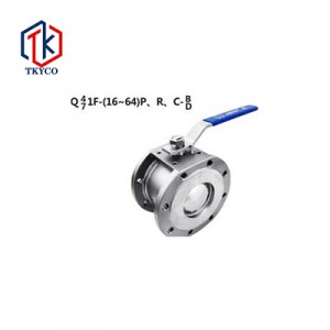 Wafer Type Flanged Ball Valve