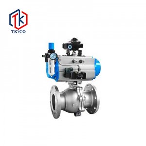 Pneumatic Flange Ball Valve