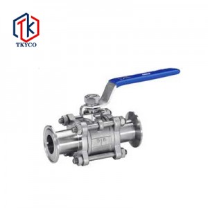 Sanitary Clamped-Package, Weld Ball Valve